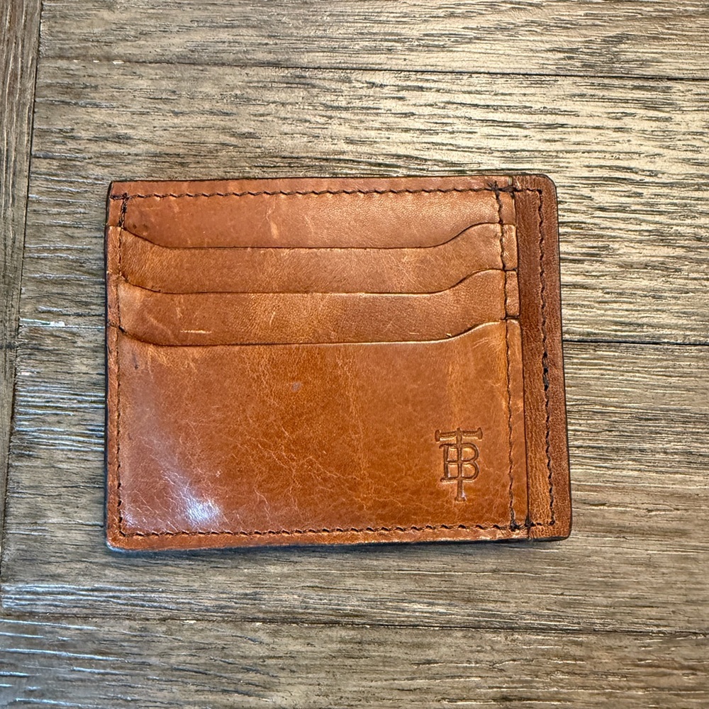 Brown Leather Card Holder